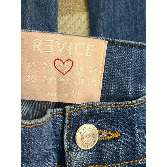 Revice Rollergirl Flares / Blue Clue Wash, size 25, MSRP $120 - Picture 4 of 16